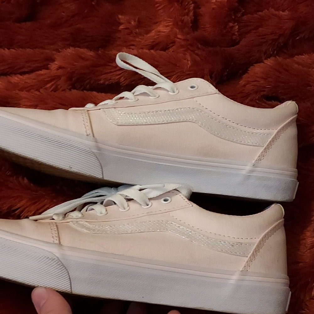 Vans Light Pale Pink Shoes - Picture 6 of 12